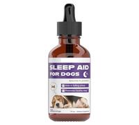 Gouttes apaisantes pour chiens, gouttes apaisantes pour chiots en cas de stress | Aide naturelle à l'endormissement pour chiens en cas de stress, de séparation, d'entraînement et de voyage