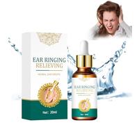 Gouttes Auriculaires pour Acouphènes,20 Ml Gouttes Auriculaires,Gouttes De Soulagement Des Acouphènes,Gouttes à Base De Plantes Bio Naturelles,pour le Traitement des Acouphènes