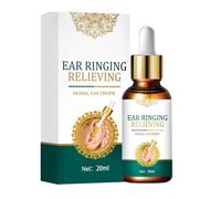 Gouttes Auriculaires pour Acouphènes,Gouttes D'oreille Acouphènes,Gouttes pour le Traitement des Oreilles,Gouttes à Base De Plantes Naturelles,Gouttes d'Oreille 20ML