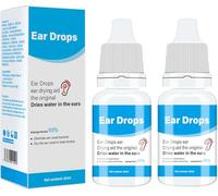 Gouttes Auriculaires Pour L'oreille Du Nageur - 2 X 20 Ml Gouttes Asséchantes Pour Les Oreilles Du Nageur, Gou-ttes Anti-acouphènes, Gou-ttes Pour L'élimination Rapide Et Naturelle Du Cérumen