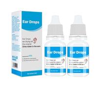 Gouttes Auriculaires Pour Nageurs Oreilles, 2PCS Nageurs Oreilles Séchage Gouttes, Cérumen Élimination Goutte Pour Bouché Traitements, Soulagement Bourdonnements Décapant Cérumen O-reilles Maux Goutte