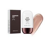 Gouttes Autobronzant Super Glow, Gouttes Bronzantes Liquides pour le Visage et la Peau, Gouttes Bronzantes Naturelles, Sublimateur de teint éclat Naturel (#01)