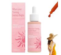 Gouttes Autobronzantes a Boire,Autobronzant a Boire,Goutte Bronzage Sans Soleil,Sunless Tanning Gouttes pour Stimuler pour Stimuler Naturellement La Mélanine,Améliorer Votre Teint Naturel (60ML)