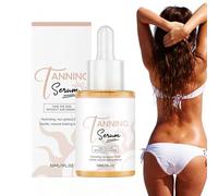 Gouttes Autobronzantes Sans 30ML Autobronzant Corps Doux | Autobronzant Visage Hydratation Pour Amateurs De Sport Été Chaud Plein Air Plage