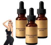 Gouttes d'amélioration des hanches, gouttes de butin pour femmes, huile de massage pour la peau ferme, nourrissent en profondeur et améliorent le relâchement cutané (3 Pcs)