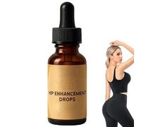 Gouttes d'amélioration des hanches, gouttes de butin pour les femmes, huile de massage des fesses pour le lifting des hanches, nourrissent en profondeur tous les types de peau (1 PCS)