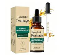 Gouttes De Bien-êTre Lymphatique, Drainage Lymphatique,Gouttes de Drainage Lymphatique Lymphoria,Rapide Et Efficace, MéLanges Naturels à Base De Plantes, Pour Homme Et Femme（1 Pièce）