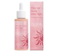 Gouttes de bronzage - 60 ml de sérum bronzant hydratant et régénérant | Liquide nourrissant pour teint hâlé | Booster d'éclat autobronzant professionnel pour le visage et le corps