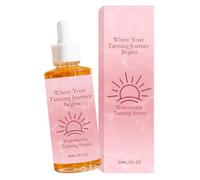 Gouttes de bronzage | 60 ml Instant Glow sans pour le visage et le corps | Gouttes de bronzage progressives pour le visage et le corps | Pour la maison, les voyages, l'été, les activités de plein air