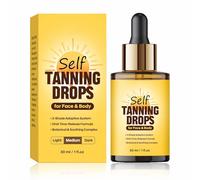 Gouttes De Bronzage Sans Soleil,Autobronzant Visage et Corps, Groches De Bronzage Sans Soleil,Augmenter Naturellement La Mélanine, Améliorer Votre Teint Naturel Pour Une Véritable Lueur Ensoleillée,
