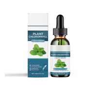 Gouttes de chlorophylle liquide - Favorise la déodorisation et l'énergie naturelle, arôme menthe,1pcs