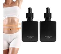 Gouttes de Complexe Peptidique Végétal Naturel, 2 Pack Soin du Corps Compléments Concentrés, Favorisez une Solution Orale de Combustion de Graisses Obstinée, Sérum Peptidique pour la Santé (60ml*2)