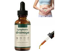 Gouttes de drainage lymphatique, gouttes de bien-être lymphorique, favorise le drainage efficace du système lymphatique pour promouvoir la santé des femmes et des hommes (1)