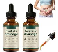 Gouttes de drainage lymphatique, gouttes de bien-être lymphorique, favorise le drainage efficace du système lymphatique pour promouvoir la santé des femmes et des hommes (2)