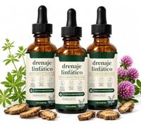 Gouttes de drainage lymphatique, gouttes lymphatiques, 3 pièces | Extrait naturel liquide pour l'entretien quotidien du bien-être et le soutien du corps