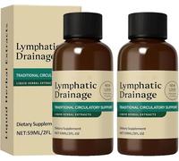 Gouttes de drainage lymphatique NutriMuse, PurezaDrops/Gouttes de soutien lymphatique NutriMuse, pour un drainage naturel des gonflements du visage, pour femmes et hommes