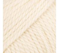 Gouttes de fils peignés 100 % laine Alaska, 4-M, Aran, pelote de 1,8 oz - 77 yards 02 Blanc cassé