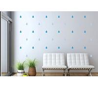 Gouttes de modèles de peinture Trois modèles de gouttes (chaque taille différente).