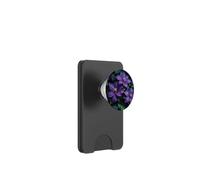 Gouttes de rosée pour clématites Violettes PopSockets PopWallet pour MagSafe