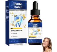 Gouttes de soin dentaire pour bain de bouche, 【Nouveau】 Bain de bouche naturel, soin et nettoyage, élimine la mauvaise haleine, sourire éclatant,1Pcs