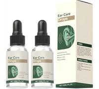 Gouttes de soin des oreilles 30ml, formule douce pour les acouphènes, non irritante, soulagement rapide, idéale pour le bain, les voyages et la vie quotidienne, pour les femmes et les hommes (2Pièces)
