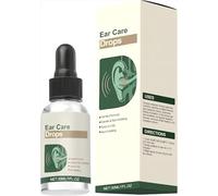 Gouttes de soin des oreilles 30ml, formule douce pour les acouphènes, non irritante, soulagement rapide, idéale pour le bain, les voyages et la vie quotidienne, pour les femmes et les hommes (1Pièce)