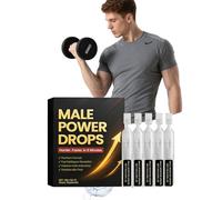 Gouttes de Vitalité pour Hommes pour un Soutien Énergétique Quotidien - Boost Naturel vers une Énergie et une Posivité Renouvelées, Formule Revigorante pour le Bien-Être Masculin Actif(1pc)