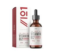 Gouttes de vitamine B12 500 mcg - 60 ml - methylcobalamine haute dose - supplement vegan et vegetarien - par Alpha01