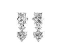 Gouttes d'éclat en argent sterling 925 | Placage argent n° 6 | Taille de la pierre : 0,01-0,49 mm | Poids : 1,58 crt | Formes : Mixtes | 1,816 g | LKE_W_00184