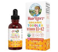 Gouttes liquides de vitamine D3+K2 bio pour tout-petits - 30 ml.
