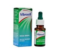 Gouttes nasales pour vibrocil - Rhinite aiguë et chronique - Rhume des foins - 15 ml