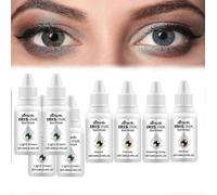 Gouttes oculaires à changement de couleur 8 unités action rapide et longue durée solution temporaire pour changer la couleur des