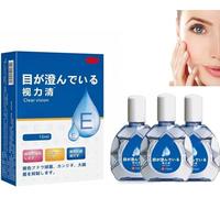 Gouttes oculaires anti-fatigue, liquide de soin des yeux 2024, solution éclaircissante pour les yeux du Japon, gouttes éclaircissantes pour les yeux, gouttes oculaires japonaises, gouttes oculaires
