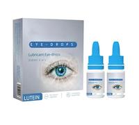 Gouttes Oculaires Hydratantes, Avec Formule À Base De, 2 Pièces, Gouttes Oculaires Lubrifiantes, Soins Hydratants, Formule Lubrifiante Apaisante, Pour Femmes Hommes Adultes Âgés Ense