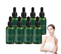 Gouttes orales de peptides de collagène - Peptides de collagène liquides pour femmes et hommes - Gouttes liquides multi-sérum anti-âge pour favoriser l'hydratation de la peau, 30 ml (8 bouteilles)