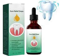 Gouttes Pour La Repousse Des Gencives Dentizen, 30ml Gum Relief Drops, Sérum Réparateur Gencives Recul Rajeunissez Vos Gencives En Toute Simplicité Relief Gum Sensitivity and Bleeding Gums (1 Pcs)