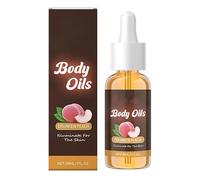 Gouttes pour le corps, ingrédients naturels, huile corporelle hydratante à saveur pêche ivre/cacao Hawt/vanille douce/caramel de citrouille/huile corporelle à saveur de noix de coco, 30 ml, choisissez