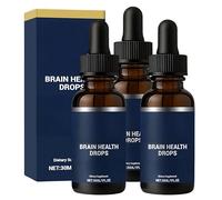 Gouttes pour le corps,soulage la fatigue et maintient un état d'esprit serein,formule douce,longue durée et efficace pour le travail, l'apprentissage et la conduite de longue durée, 30 ml (3Pièce)