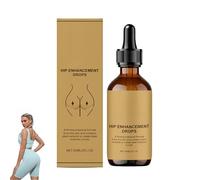 Gouttes pour le galbe des hanches, Raffermissement et modelage des fesses, Formule naturelle à base de plantes,Huile de massage raffermissante pour une peau plus rebondie et liftée (1Pièce)