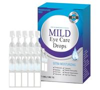 Gouttes pour les yeux, gel oculaire lubrifiant, gouttes hydratantes, lentilles de compatibles, contrôle le dosage avec précision, 15 ml, pour ordinateur, natation