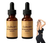 Gouttes pour rehausser les hanches, huile sculptante avancée, huile de massage pour rehausser les fesses, pour une apparence plus pleine et plus liftée, créer de belles courbes. (2pcs)