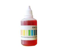 Gouttes pour test de pH de l'eau - Gouttes pour piscines 50 ml - Réacteur d'analyse de qualité de l'eau pour aquariums à la maison et à l'école Détection pour piscines