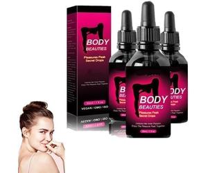 Gouttes Secrètes du Bonheur, Potion Secrète du Plaisir Suprême, Élixir de Passion Fusion du Désir, Gouttes Hormonales du Bonheur pour Hommes et Femmes