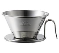 Goutteur à café Kalita en acier inoxydable fabriqué au Japon pour 2-4 personn...