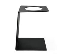Goutteur à café verseur en acier inoxydable Plateau d'égouttement compact pour machine à café en métal léger Accessoire - Support de filtre infusé à la main pour avoir Kalita (17,5 x 13,5 x 9,5 cm