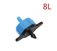 Goutteur à compensation de pression agricole,micro d'argile de jardin,émetteur,raccord d'arrosage,10 pièces - Type 8L