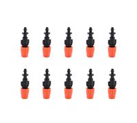 Goutteur de buse à tête micro-débit,connecteurs barbelés en plastique,buse portable,outils de système d'arrosage de jardinage multifonctions,10 pièces - Type 10pcs