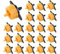 Goutteur d'extrémité régulateur système micro drip,2 litres/heure pour, régulation de pression: Embout pour arrosage goutte-à-goutte,Pression de travail 0,5 à 3,5 bar (Lot de 50)