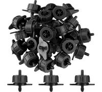 Goutteur d'extrémité régulateur système micro drip,4 litres/heure pour, régulation de pression: Embout pour arrosage goutte-à-goutte,Pression de travail 0,5 à 3,5 bar (Lot de 50)