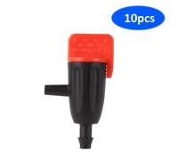 Goutteur d'irrigation réglable 0 40l,régulateur d'arrosage,émetteur 1/4 '',Micro système d'irrigation goutte-à-goutte,arroseurs,20 pièces - Type 10Pcs drippers